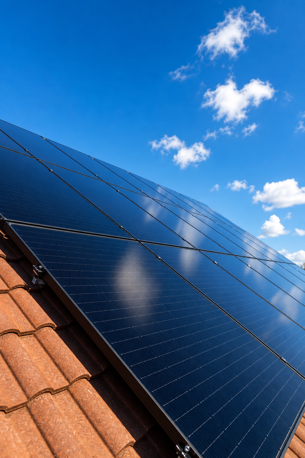 Chauffe-eau solaire individuel (CESI) avec capteurs en toiture